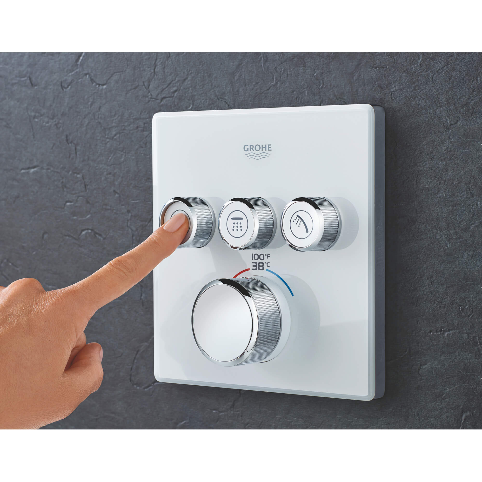 Triple Function Thermostatic Valve Trim